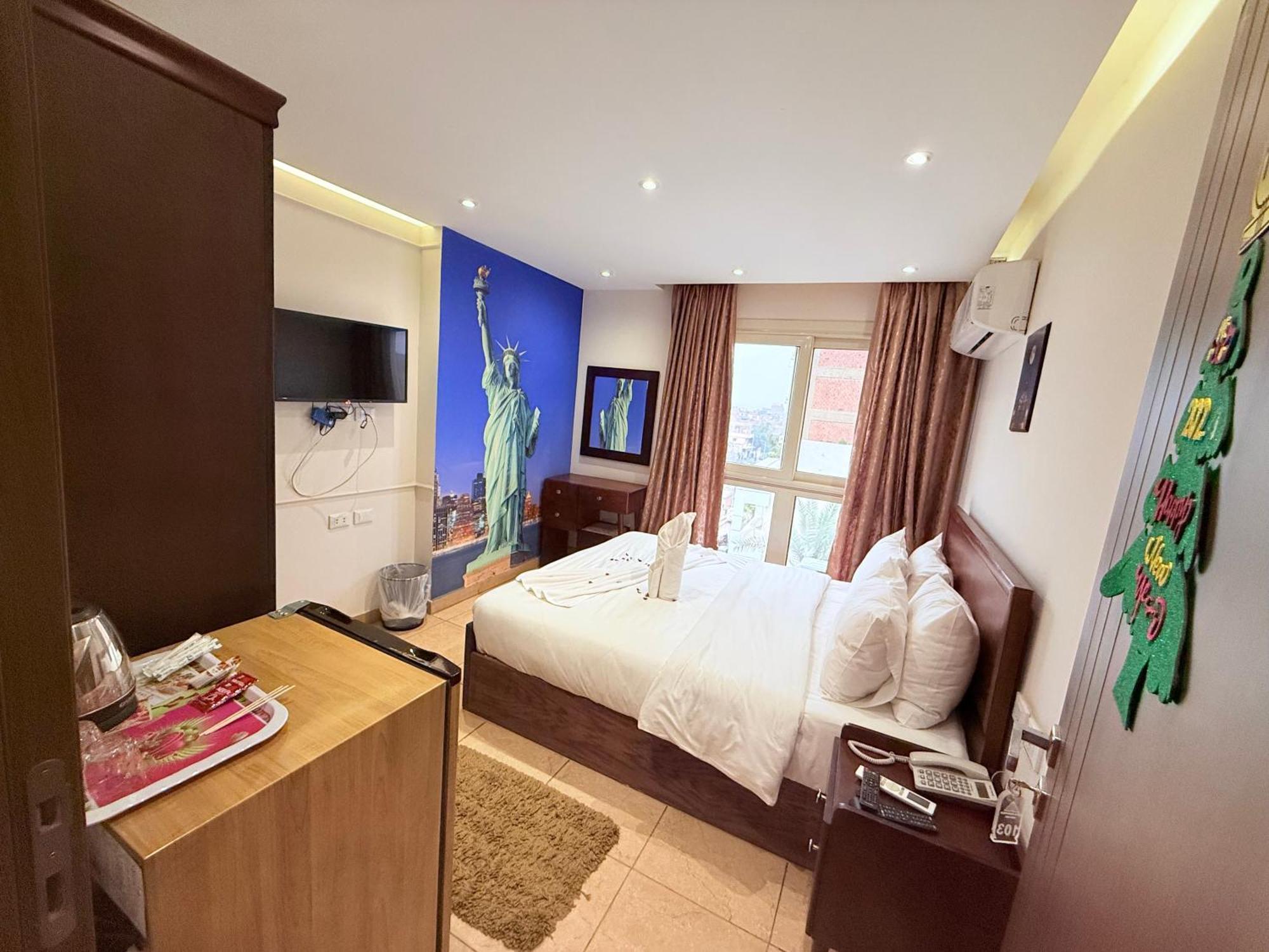 King Khafren View Inn Kafret el-Gabal Exterior foto