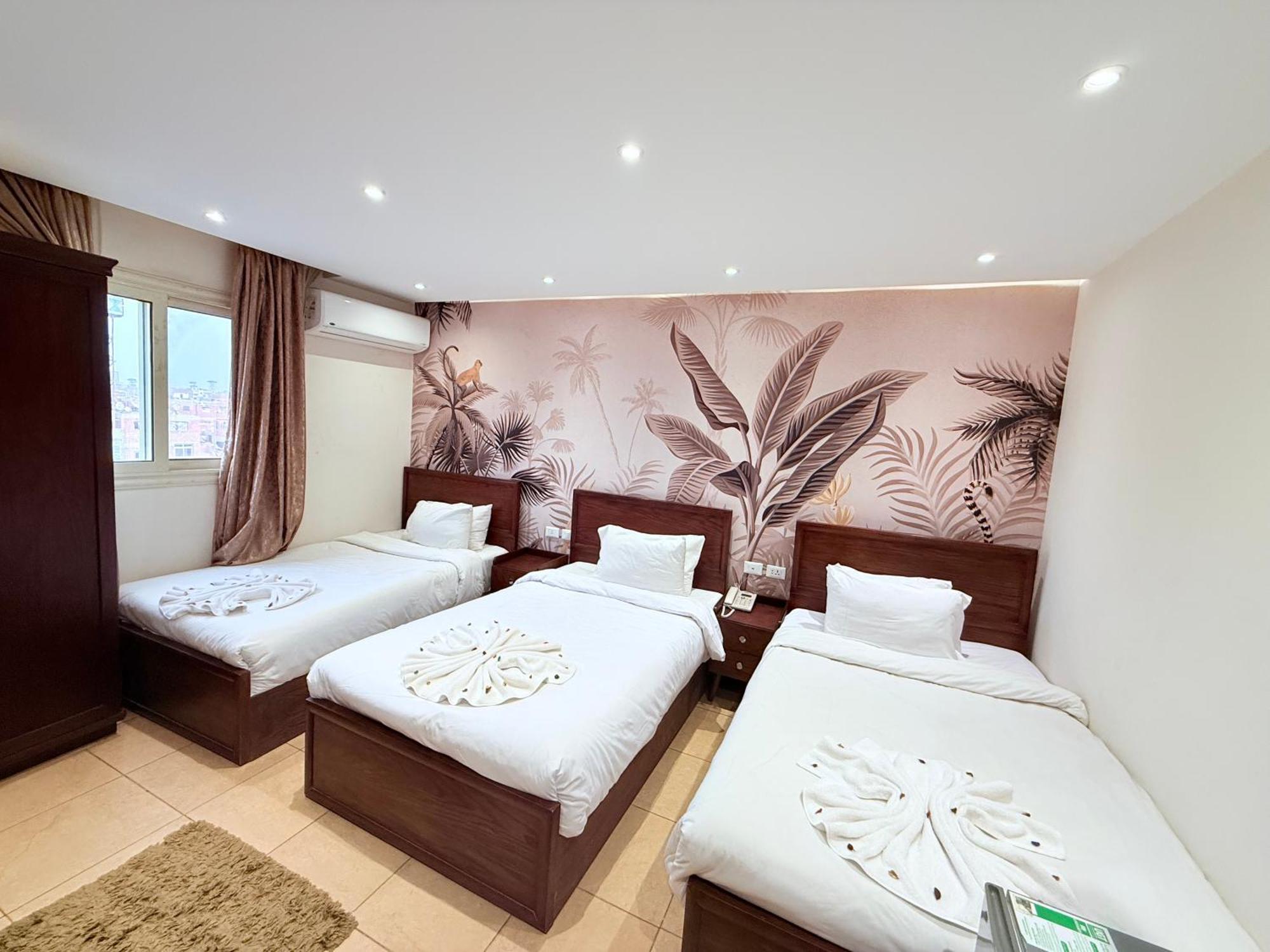 King Khafren View Inn Kafret el-Gabal Exterior foto